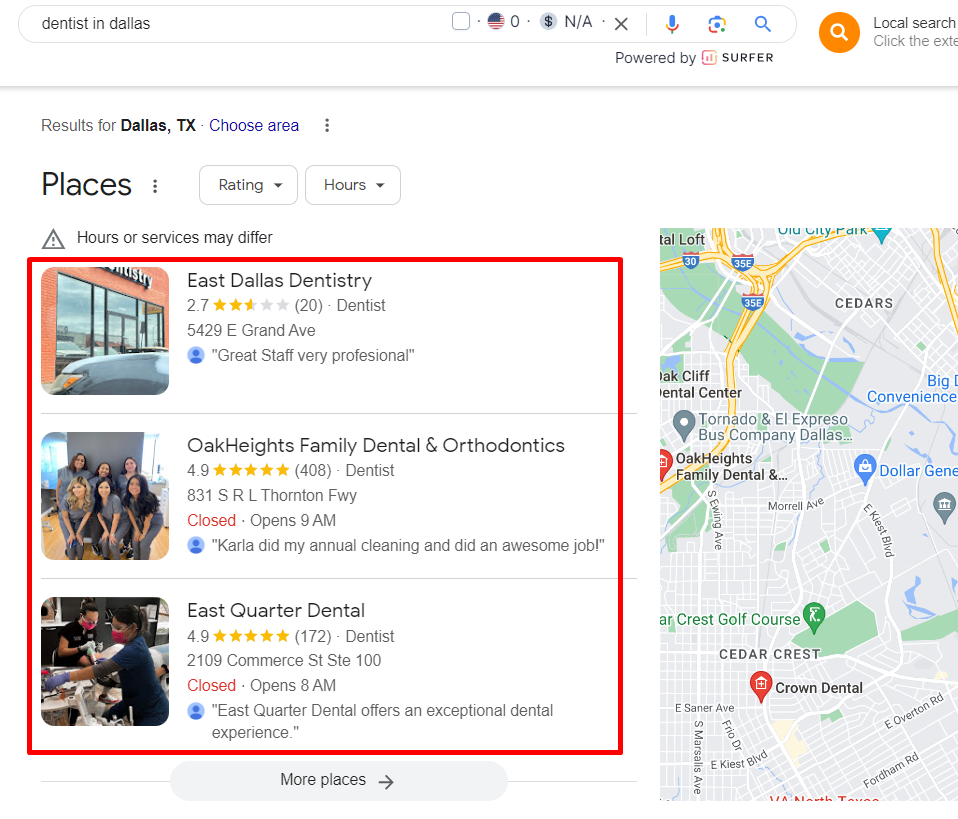 seo for dentist