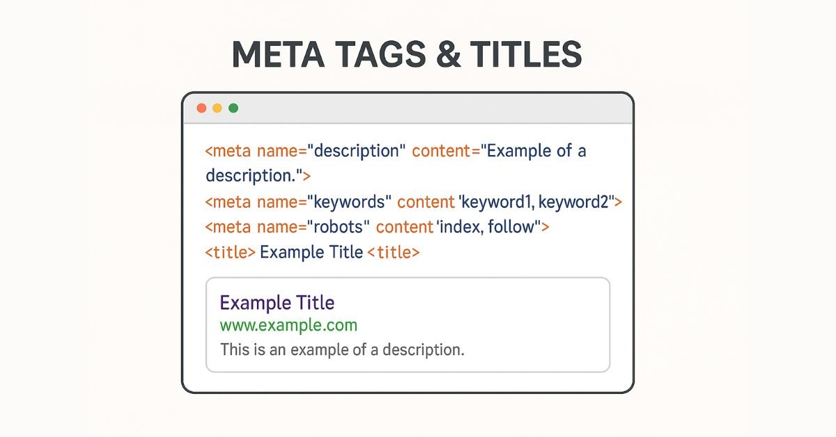 Meta Tags Titles