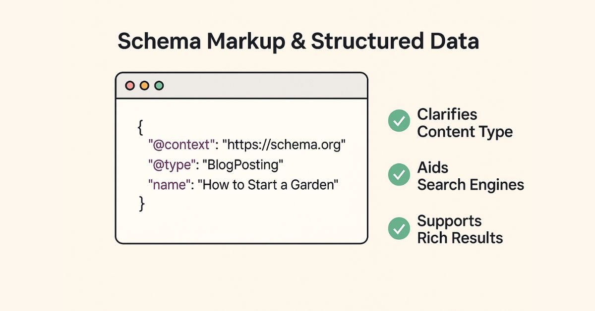 Schema Markup Structured Data