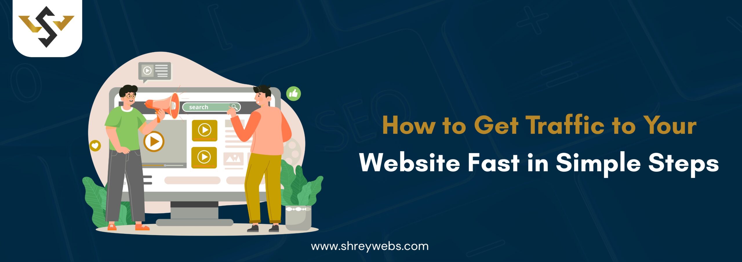 how to increase the website traffic